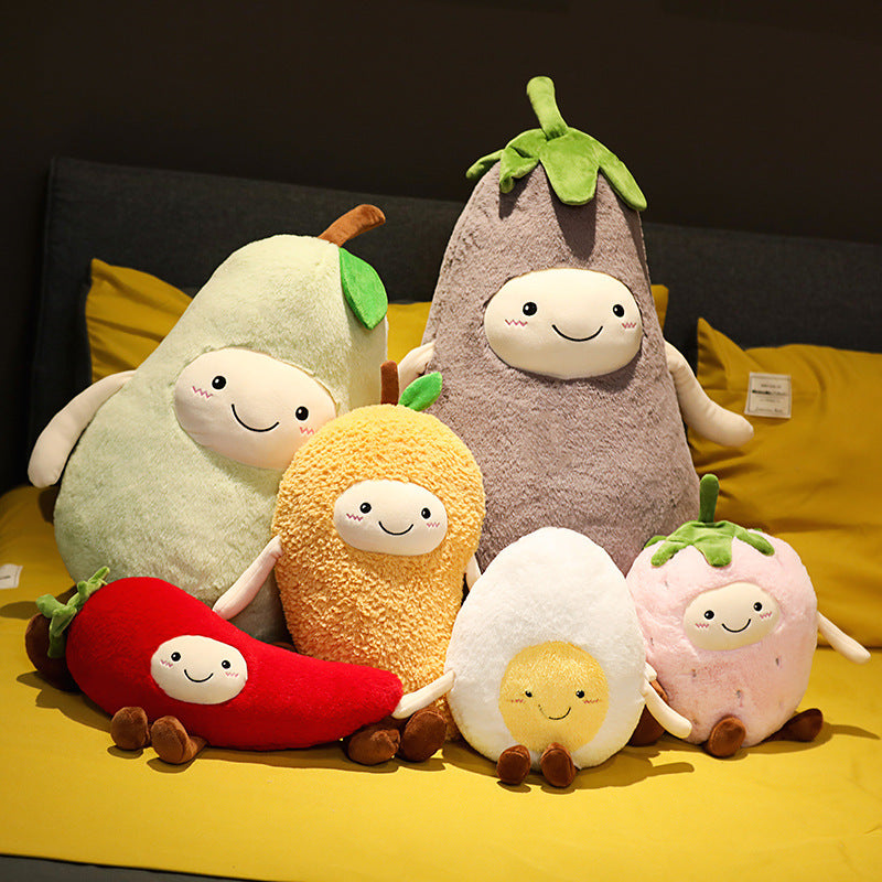 Fruit Friends Plush Pillows