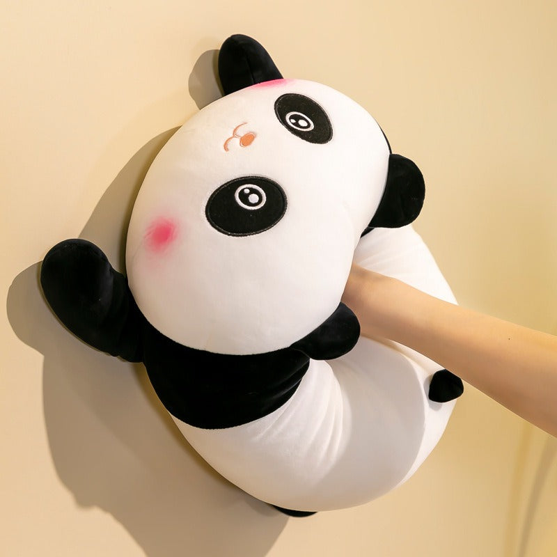 Cute Panda Plush Set – Realistic Zoo-Inspired Floor Dolls
