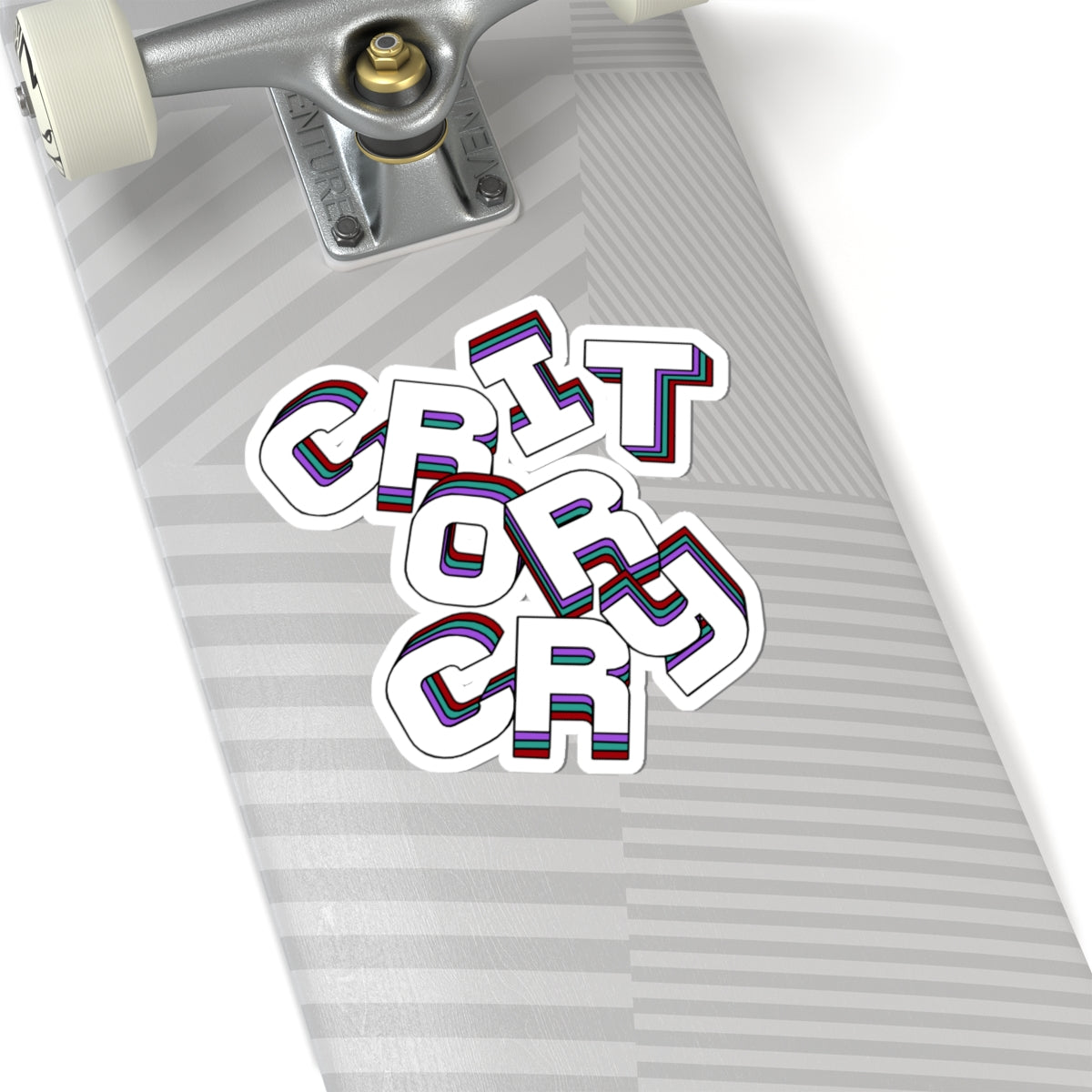 Crit or Cry Sticker