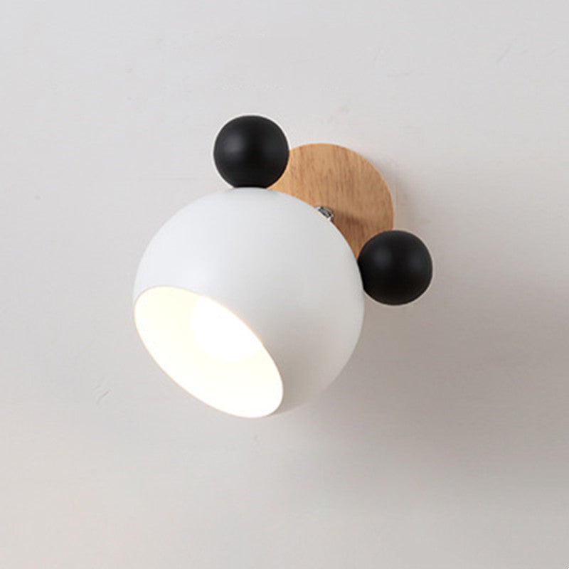 Nordic Macaron Wall Lamp – Cute Decorative Bedside Light