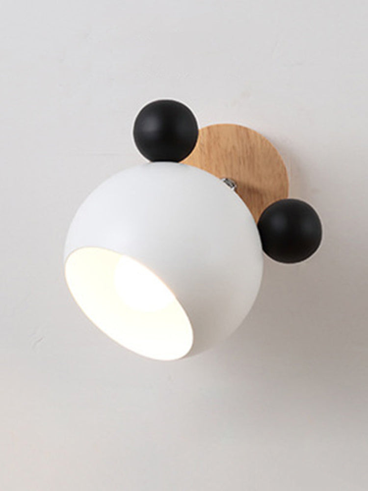 Nordic Macaron Wall Lamp – Cute Decorative Bedside Light