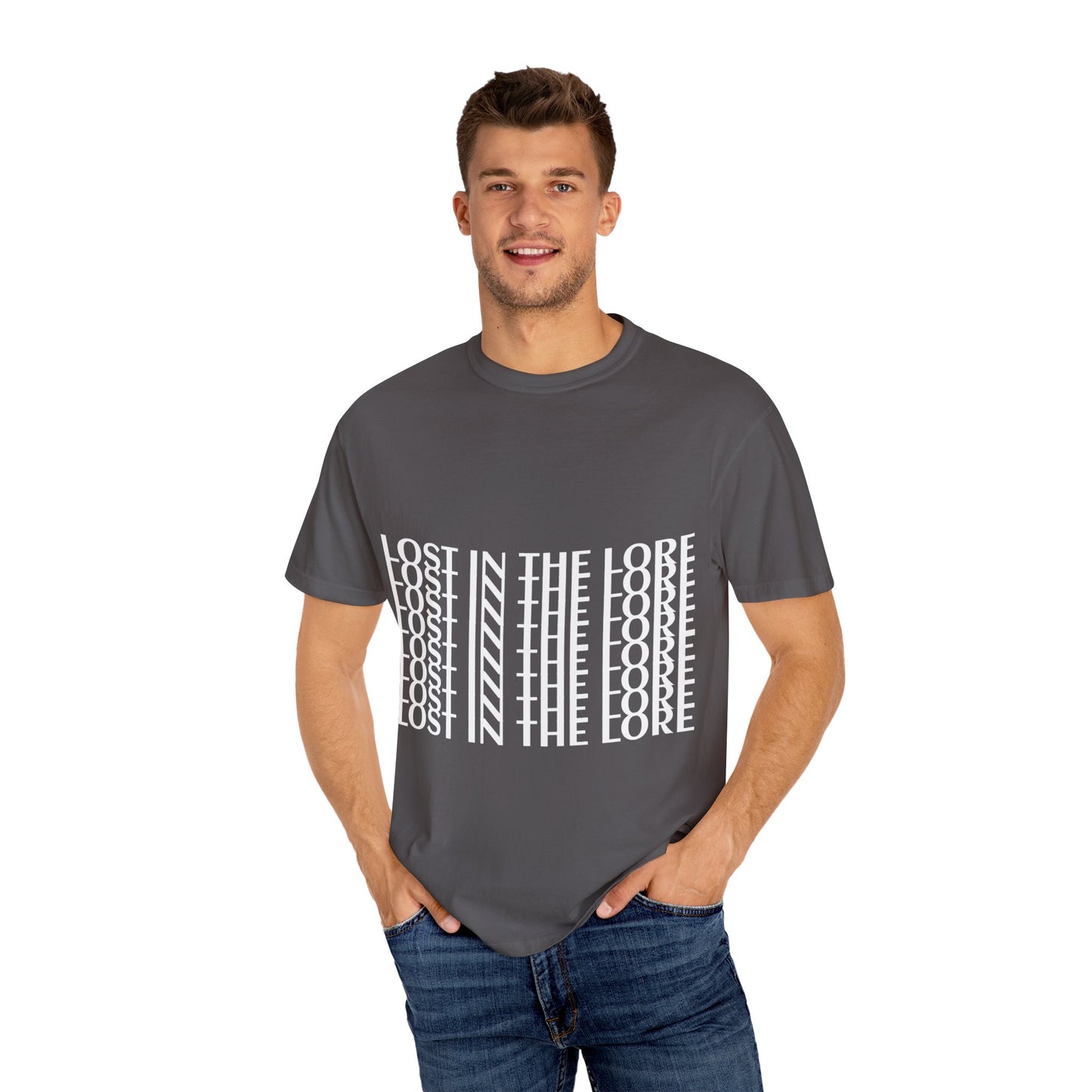 Lost in the Lore Vertical Tee