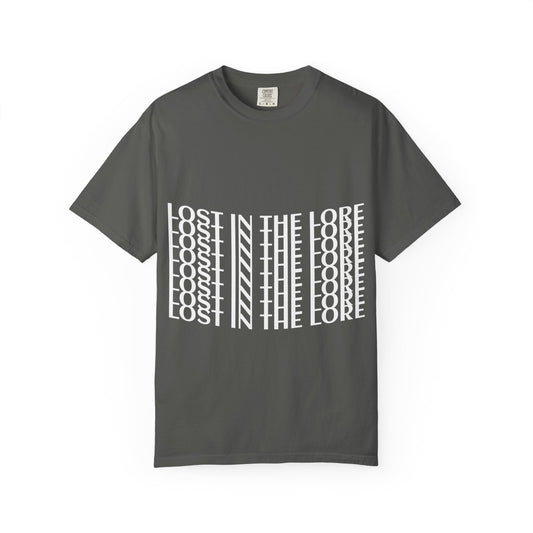 Lost in the Lore Vertical Tee