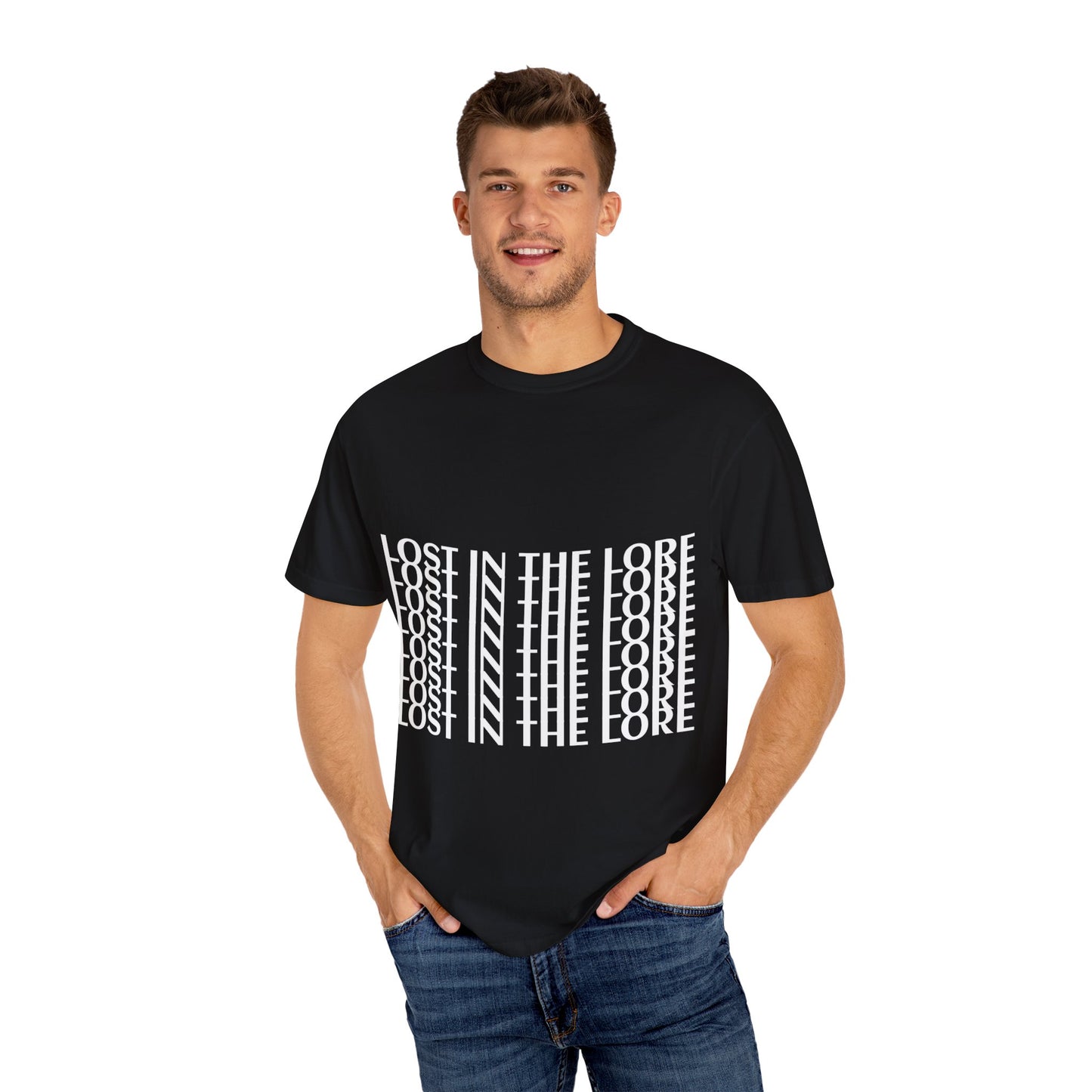 Lost in the Lore Vertical Tee