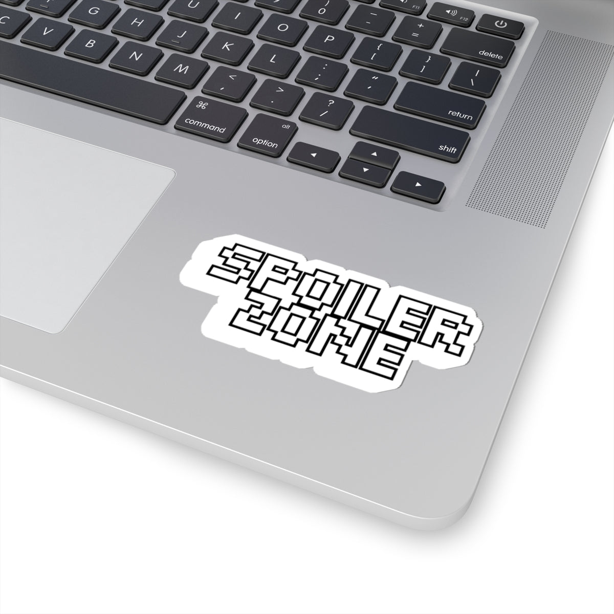 Spoiler Zone Sticker