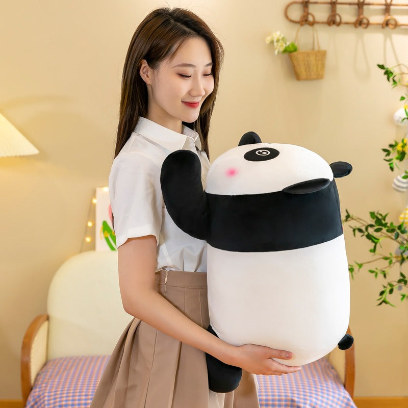 Cute Panda Plush Set – Realistic Zoo-Inspired Floor Dolls
