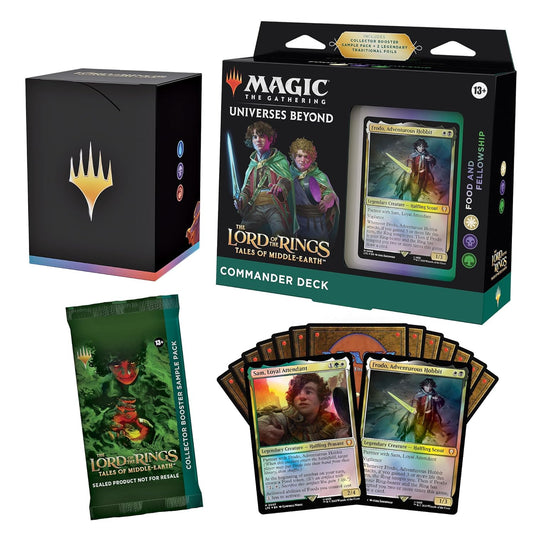 MTG Commander Deck – Tales of Middle-Earth: Food & Fellowship (100 Cards + Bonus Pack)