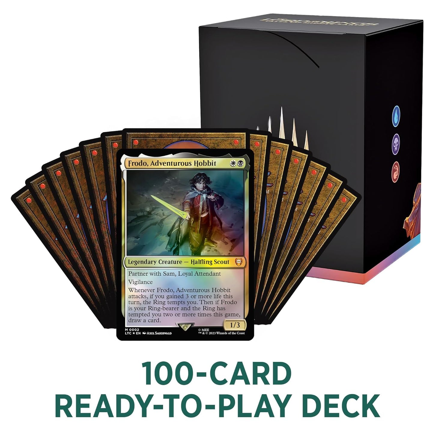 MTG Commander Deck – Tales of Middle-Earth: Food & Fellowship (100 Cards + Bonus Pack)