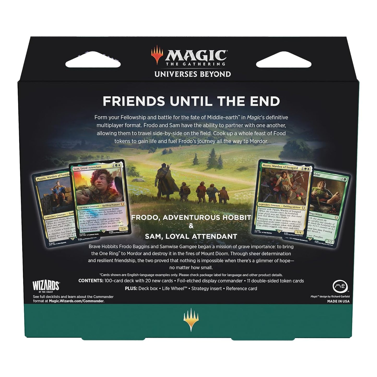 MTG Commander Deck – Tales of Middle-Earth: Food & Fellowship (100 Cards + Bonus Pack)