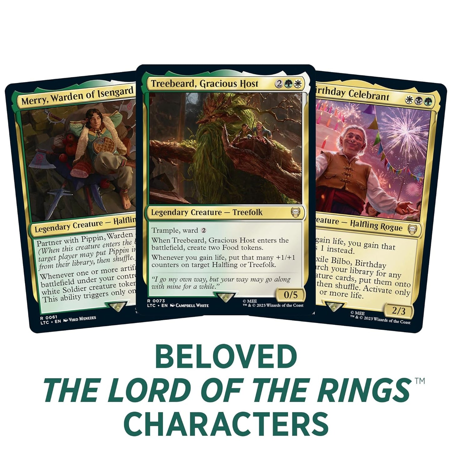 MTG Commander Deck – Tales of Middle-Earth: Food & Fellowship (100 Cards + Bonus Pack)