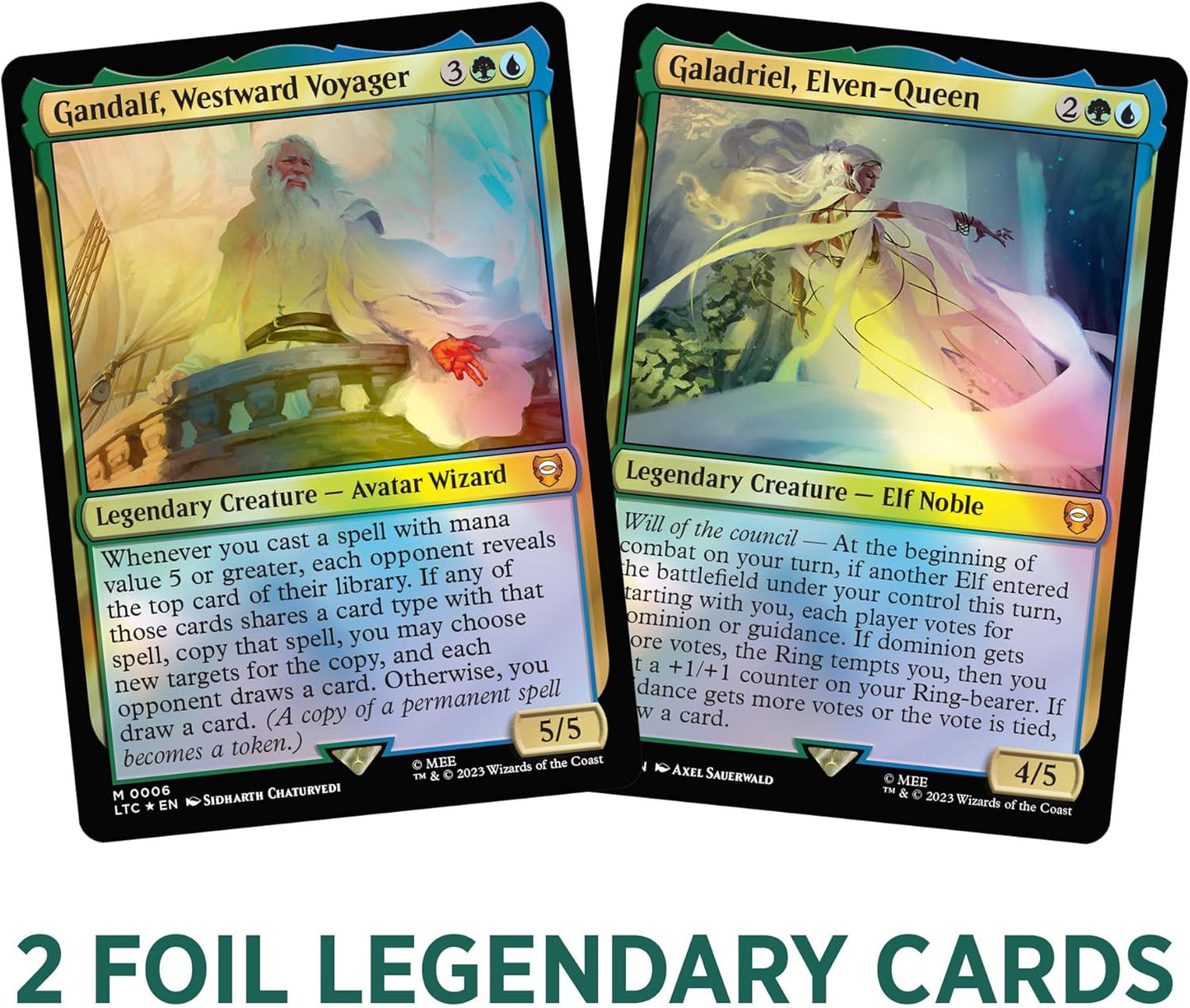 MTG Commander Deck – Tales of Middle-Earth: Elven Council (100 Cards + Bonus Pack)