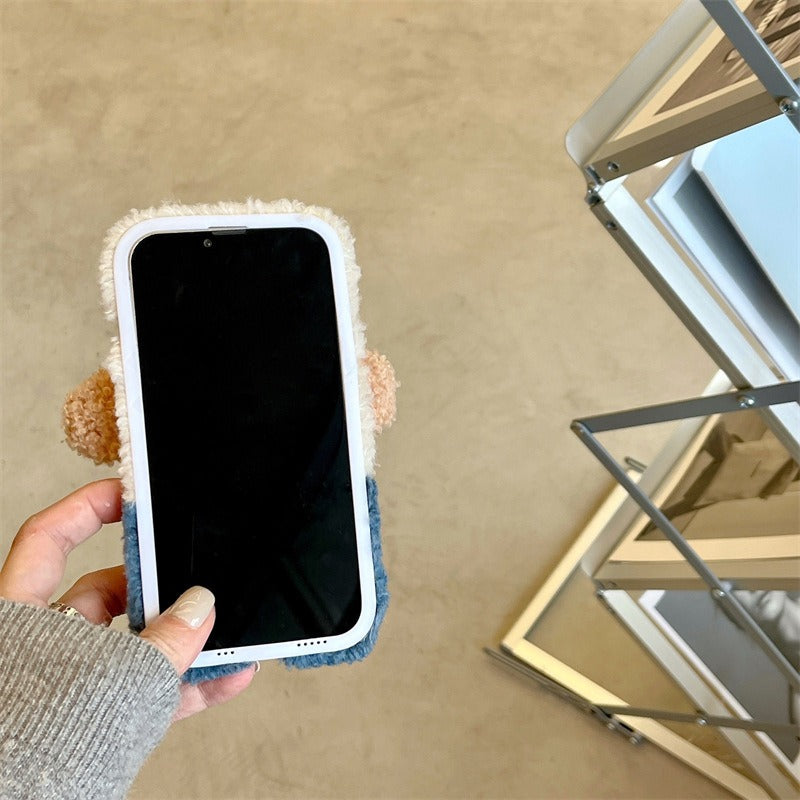 Plush Dog iPhone Case (Soft Cover)