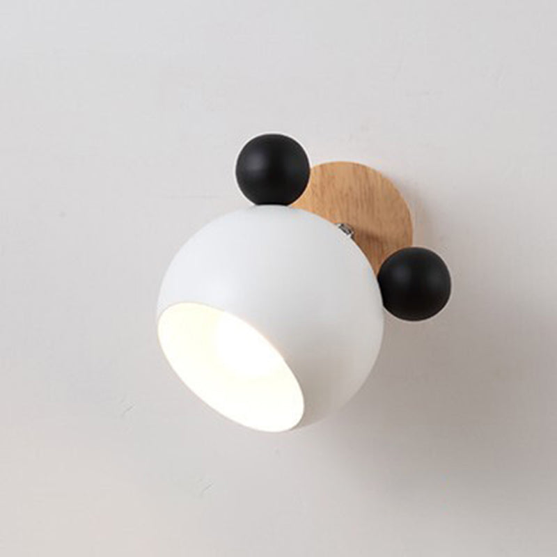 Nordic Macaron Wall Lamp – Cute Decorative Bedside Light