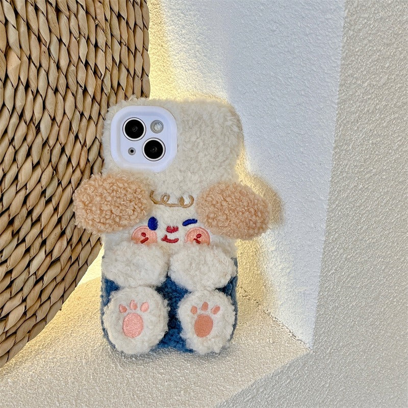 Plush Dog iPhone Case (Soft Cover)