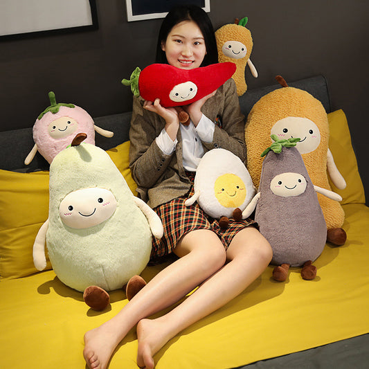 Fruit Friends Plush Pillows